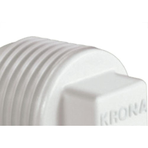 Plug Branco Krona Rr 2'' 298 - Kit C/5 