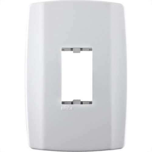 Placa Ilumi Slim 4X2 Branca (1Modulo Vertical) 82060