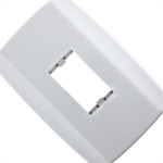 Placa Ilumi Slim 4X2 Branca (1Modulo Vertical) 82060