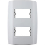 Placa Ilumi Slim 4X2 Branca (2Modulo Distanciado) 82080