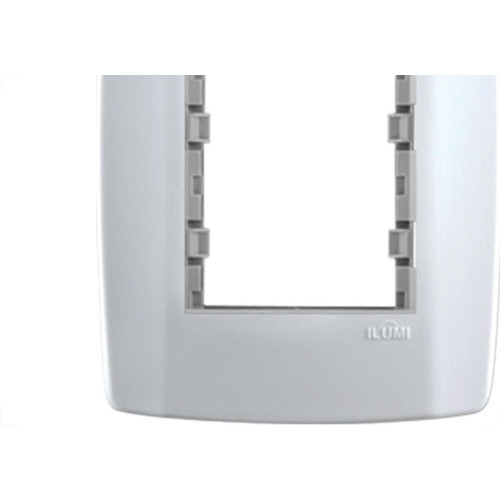 Placa Ilumi Slim 4X2 Branca (3Modulo Horizontal) 82100