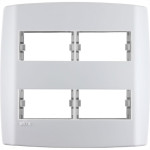 Placa Ilumi Slim 4X4 Branca (2+2Modulo Distanciado) 83070