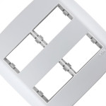 Placa Ilumi Slim 4X4 Branca (2+2Modulo Distanciado) 83070