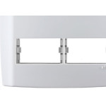 Placa Ilumi Slim 4X4 Branca (2+2Modulo Distanciado) 83070