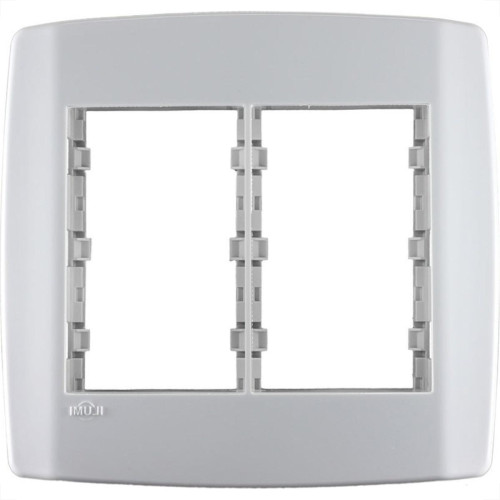 Placa Ilumi Slim 4X4 Branca (6Modulo Horizontal) 83090