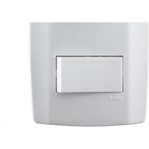 Conjunto Ilumi Slim 4X2 Branco Com Placa (2Simples) 8018