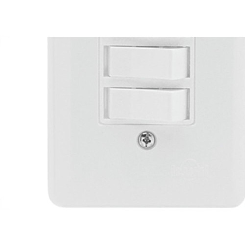 Conjunto Ilumi 4X2 Branco Com Placa (2Simples+1Paralelo) 2025