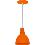 Luminaria Pendente Condulai Laranja Pen Fun 015 Lj