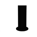 Poste Balizador Condulai Pvc 50Cm Preto Pos 050 Pt