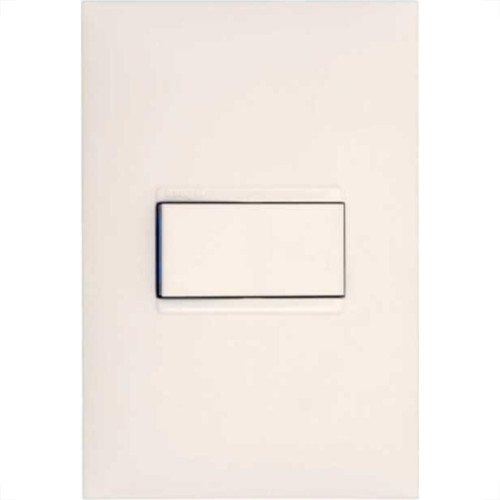 Conjunto Pial Plus+ 4X2 Branco Com Placa(1Simples) 611110Bc