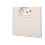 Conjunto Pial Plus+ 4X2 Branco Com Placa(1Tomada 10A) 615080Bc