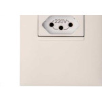 Conjunto Pial Plus+ 4X2 Branco Com Placa(1Tomada 20A) 615081Bc