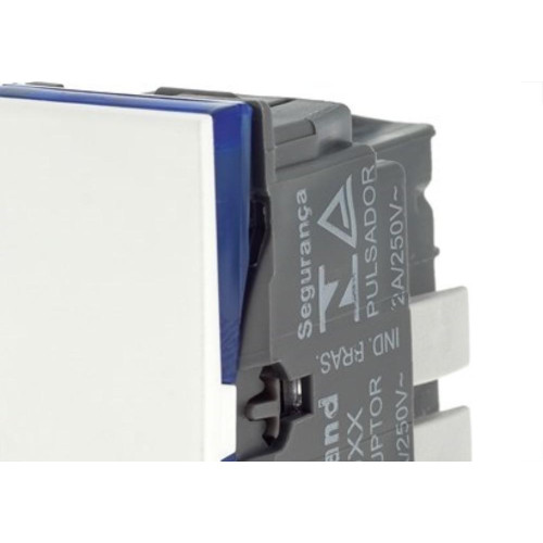 Modulo Pial Plus+ Branco 1 Simples 10A Automatico 611010Bc