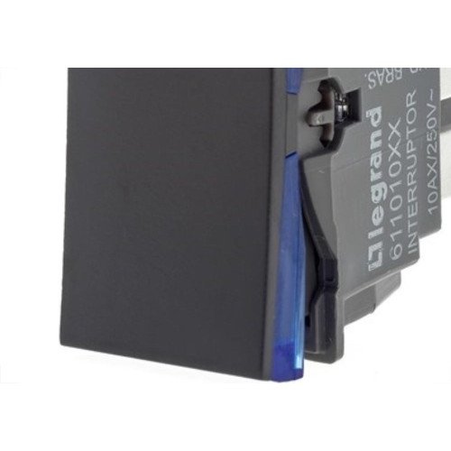 Modulo Pial Plus+ Preto 1Simples 10A Automatico 611010Pt