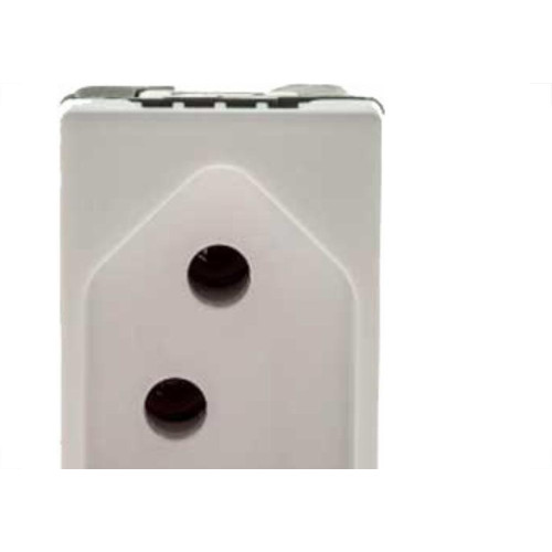 Modulo Pial Plus+ Branco 1 Tomada 10A Borne Automatico 615038Bc