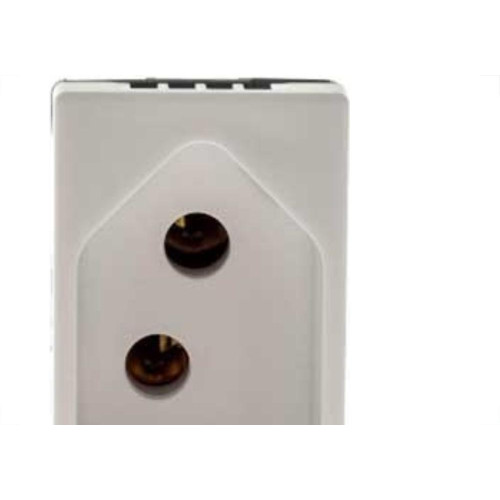 Modulo Pial Plus+ Branco 1 Tomada 20A Borne Parafuso 615060Bc