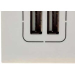 Modulo Pial Plus+ Branco 2 Tomada Usb 2400Ma 615089Bc