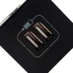 Modulo Pial Plus+ Preto 2Tomada Usb 2400Ma 615089Pt