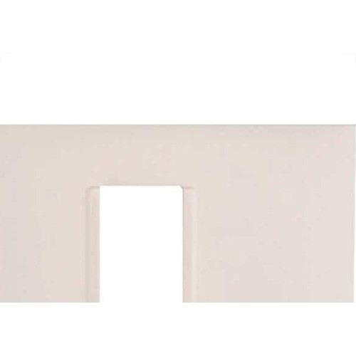 Placa Pial Plus+ Branca 4X2 (1 Modulo Horizontal) 618501Bc