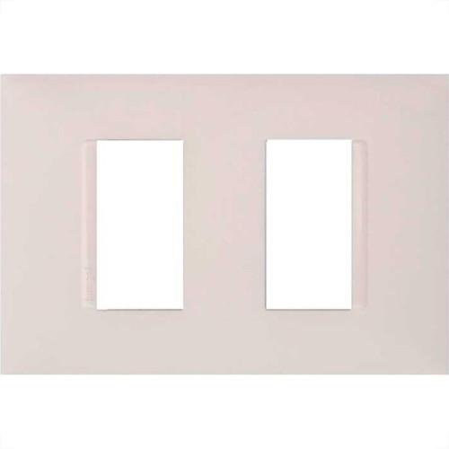 Placa Pial Plus+ Branca 4X2 (2 Modulo Distanciado) 618506Bc