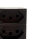 Modulo Pial Plus+ Preto 3Tomada 10A 615043Pt