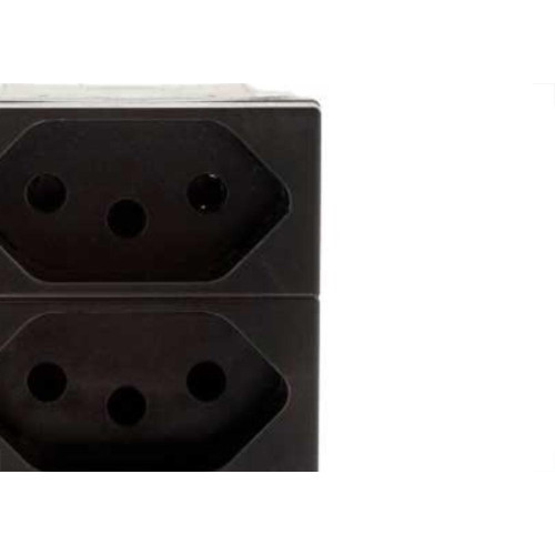 Modulo Pial Plus+ Preto 3Tomada 10A 615043Pt