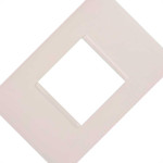 Placa Pial Plus+ Branca 4X2 (2Modulo) 618502Bc
