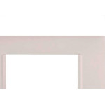 Placa Pial Plus+ Branca 4X2 (3Modulo) 618503Bc