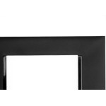 Placa Pial Plus+ Preta 4X2 (3Modulo Horizontal) 618503Pt