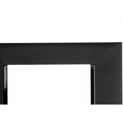 Placa Pial Plus+ Preta 4X2 (3Modulo Horizontal) 618503Pt