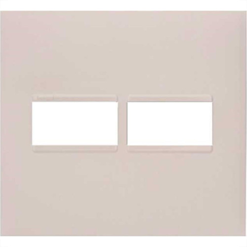 Placa Pial Plus+ Branca 4X4 (1+1 Horizontal) 618511Bc