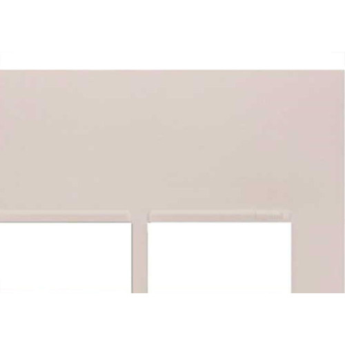 Placa Pial Plus+ Branca 4X4 (1+1 Horizontal) 618511Bc