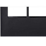 Placa Pial Plus+ Preta 4X4 (1+1 Horizontal) 618511Pt