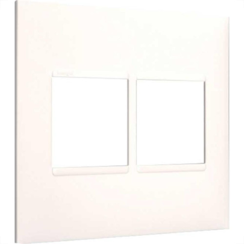 Placa Pial Plus+ Branca 4X4 (2+2 Horizontal) 618512Bc