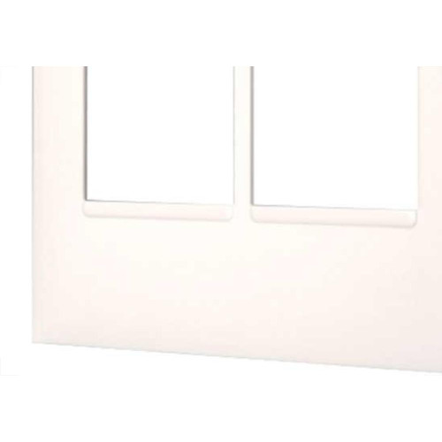 Placa Pial Plus+ Branca 4X4 (2+2 Horizontal) 618512Bc