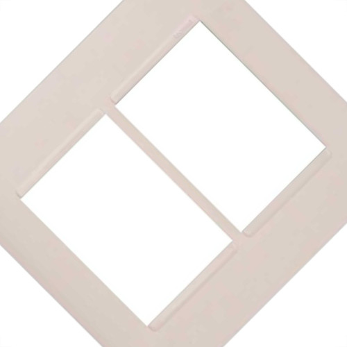 Placa Pial Plus+ Branca 4X4 (3+3 Horizontal) 618516Bc