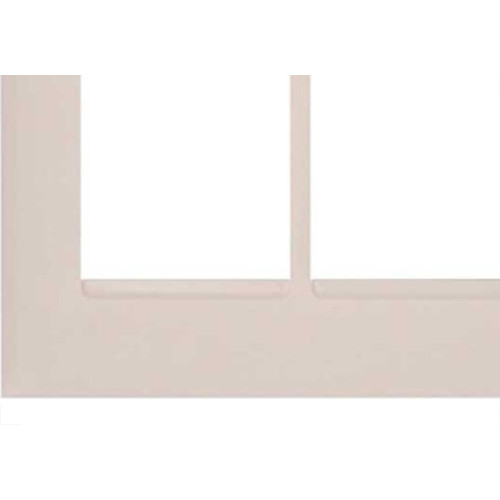 Placa Pial Plus+ Branca 4X4 (3+3 Horizontal) 618516Bc