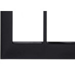 Placa Pial Plus+ Preta 4X4 (3+3 Horizontal) 618516Pt