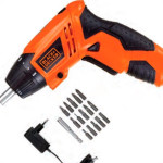 Parafusadeira Black & Decker Bateria 4.8V Com Led Com 2 Posicoes 16Ac Kc4815B-Br