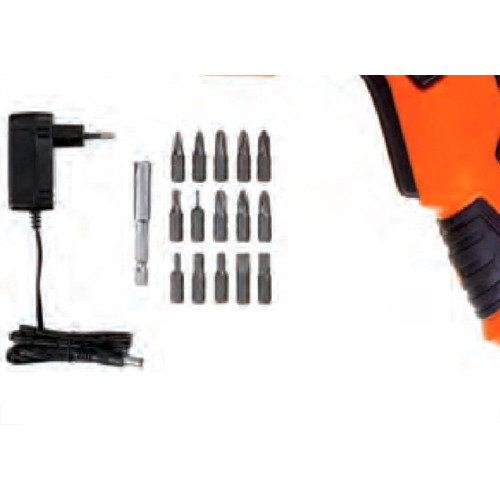 Parafusadeira Black & Decker Bateria 4.8V Com Led Com 2 Posicoes 16Ac Kc4815B-Br