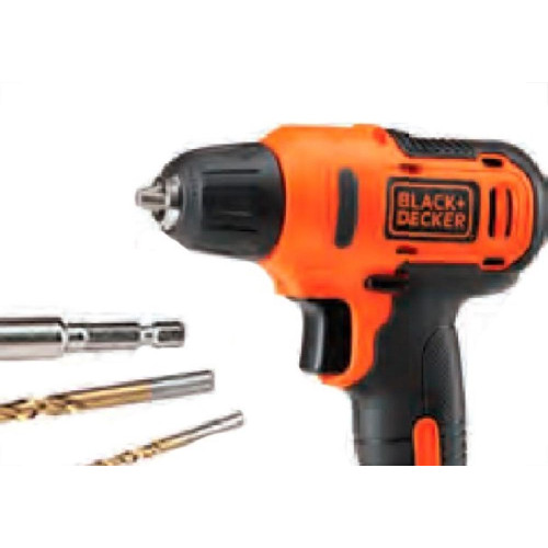 Furadeira/Parafusadeira Black & Decker 3/8''12V Bateria Com 13 Acessorios Ld12S-Br