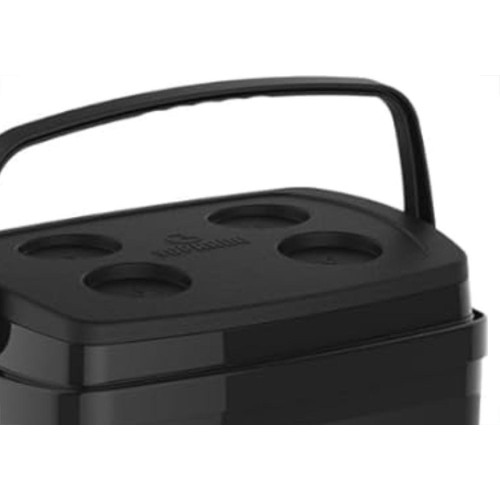 Caixa Termica Soprano Tropical 12L Preta 09000.5055.03