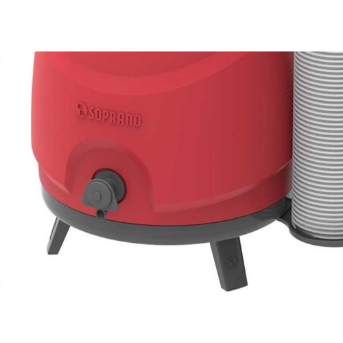 Botijao Termico Com Torneira Soprano 09L Vermelho 09000.0017.17