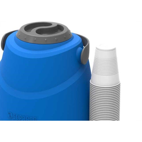 Botijao Termico Com Torneira Soprano 12L Azul 09000.0018.55