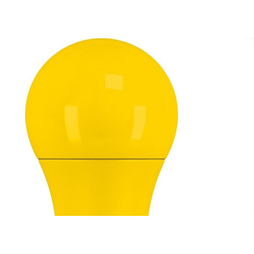 Lampada Led Bulbo Taschibra 5W Tkl Amarela 