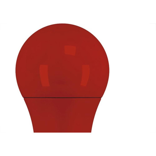 Lampada Led Bulbo Taschibra 5W Tkl Vermelha 