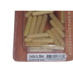 Cartela Cavilha Preguim 6X30Mm Com 20Pecas  - Kit C/10 