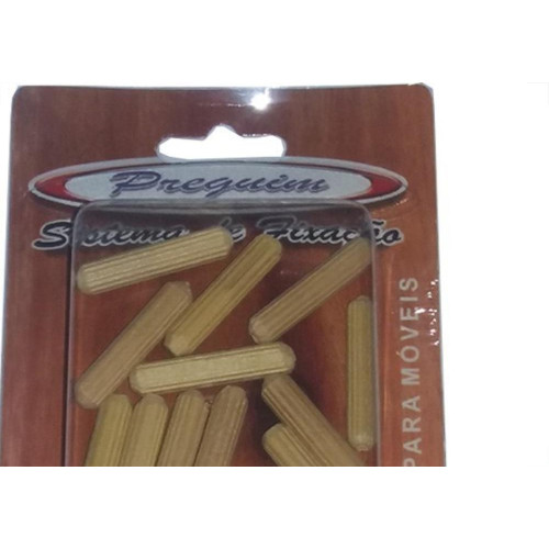 Cartela Cavilha Preguim 6X30Mm Com 20Pecas  - Kit C/10 