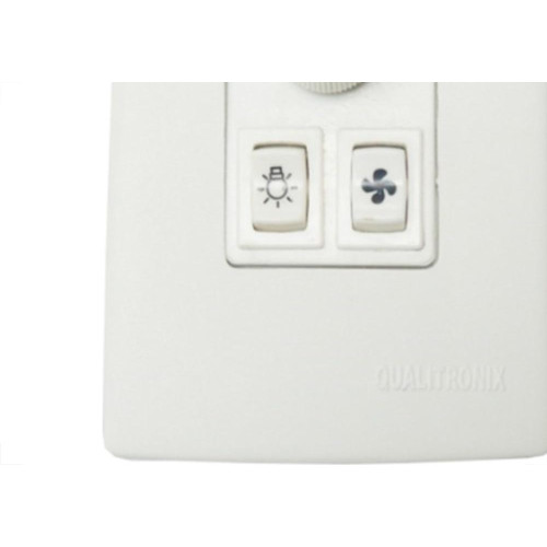 Controle Ventilador Qualitronix Luz+Reversor 1Lampada Qv371