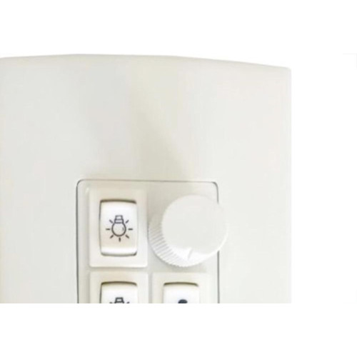 Controle Ventilador Qualitronix Luz+Reversor 2Lampada Qv372